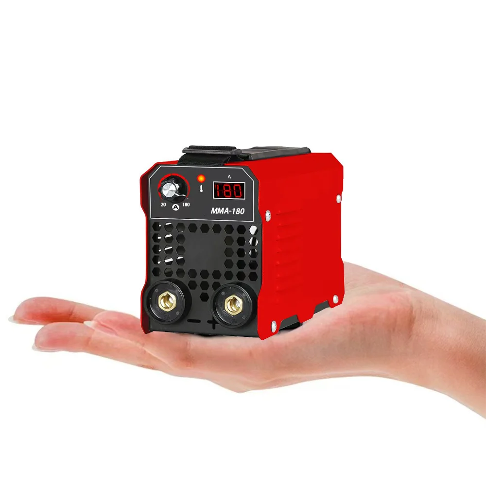 Excellent! 110V/220V High Efficiency Portable Arc 180 Mini Welder MIG/MMA/TIG/ Igbt Inverter  Electric Welding Machine For Weld