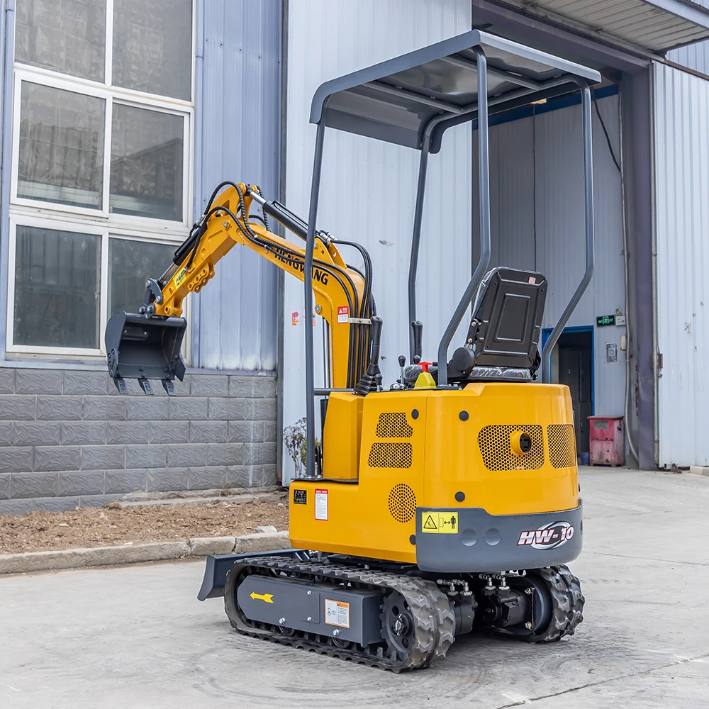Euro 5 EPA Hydraulic pilot Joystick Excavator Hydraulic Hammer Small Mini Excavator for Sale