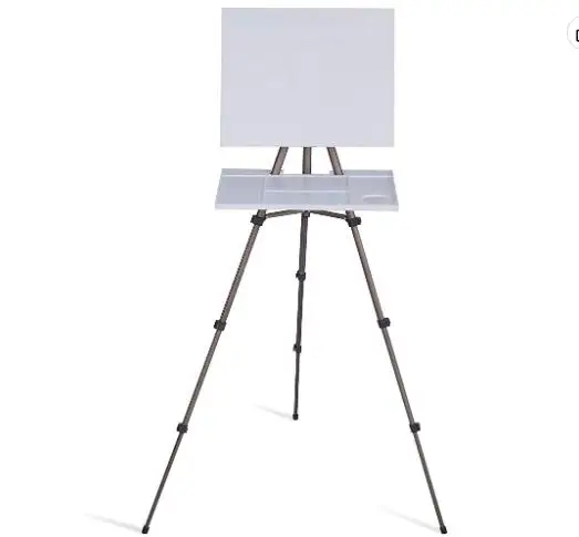 MEEDEN Artist Watercolor Field Easel Portable Easel, Lightweight Field Easel 17 to 65 Inch for Watercolors, Sturdy Tripod