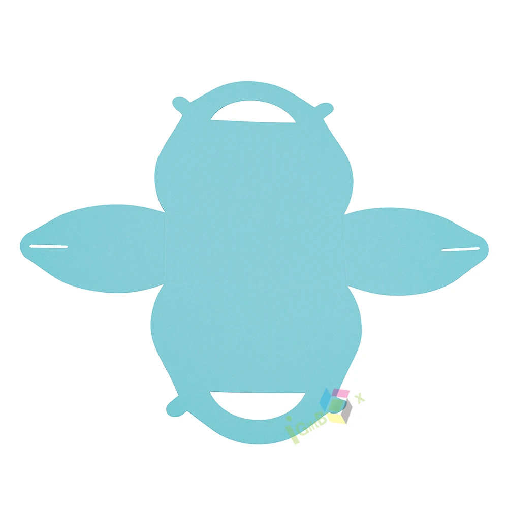 New Newest Design Christmas Craft Paper Boxes creative Christmas Eve packaging gift candy decal Paper Boxes