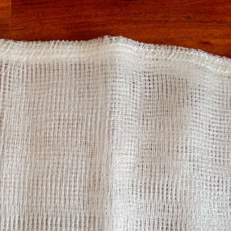 Cheap Price Yellow PE Raschel Mesh Bag For Potatoes Vegetables And Fruits Packing