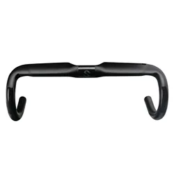 Ultra-light Custom Bicycle Curved Handlebar 3K Full Carbon Fiber Bicycle Road Bend Handle