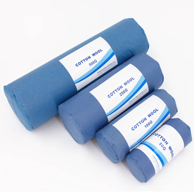
100% Pure Cotton Medical High Absorbent Cotton Wool Roll 