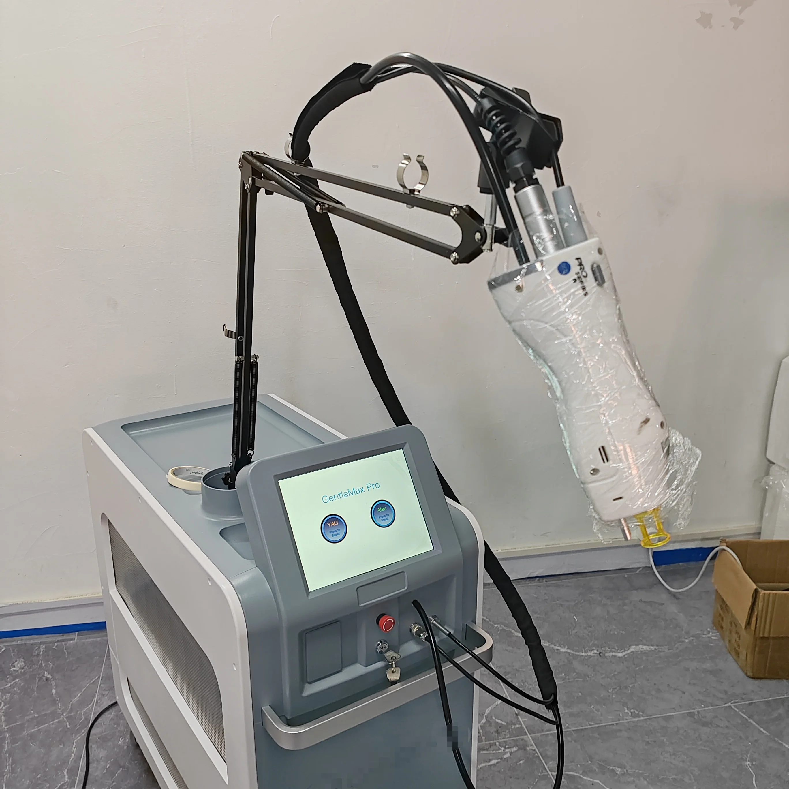 Laser hair removal machine Long Pulsed Nd YAG Laser pro 1064nm Alexandrite 755nm laser alex pro