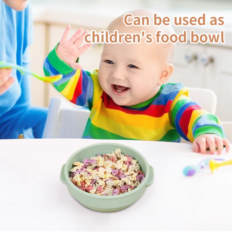 Collapsible Food Storage Containers with Lids Silicone Meal Prep Lunch Containers BPA Free Reusable Bento lunch Box Set