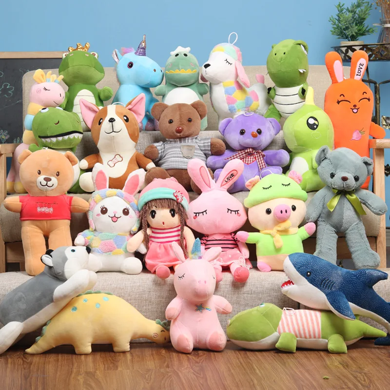 SongshanToys peluches kawaii милые маленькие мягкие плюшевые игрушки Аниме 30 см для машины с когтями