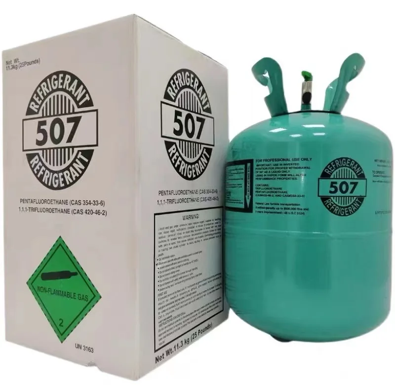 High quality cash sale low price 99.99% refrigerant gas r507a