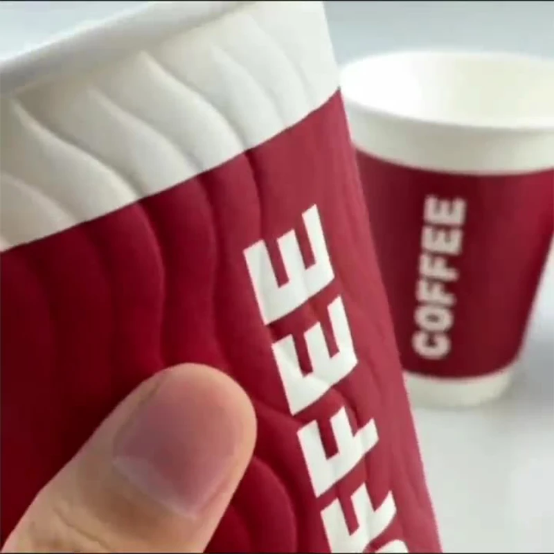 Biodegradables Disposable Coffee Cup 12 32 oz Double Wall Paper  Coke Cups Disposable Custom Size Coffee Cup