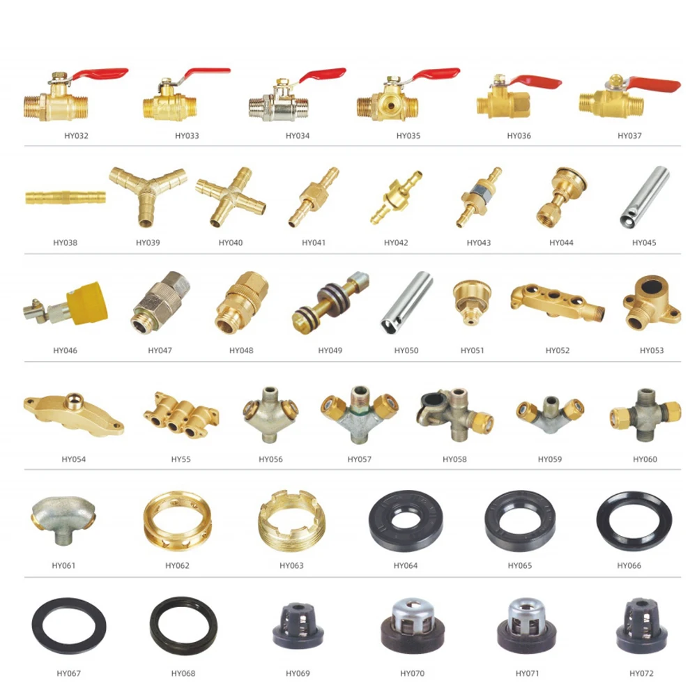 Sprayer nozzle Irrigation brass long nozzle adjustable mist sprayer nozzle
