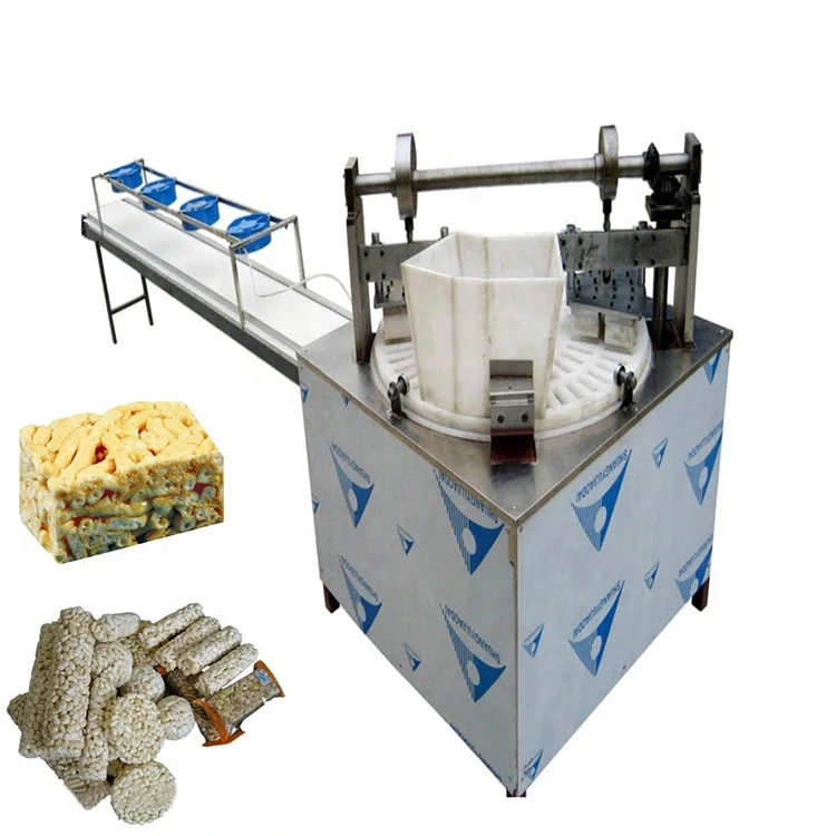 Factory direct candy rice grain bar pressing making machine/corn peanut bar almond pie/Cereal Bar Nut Cereal Bar forming machine