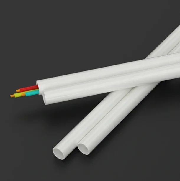 Factory price 16mm 20mm 25mm Orange color PVC Electrical Conduit Pipe UPVC rigid conduit grey