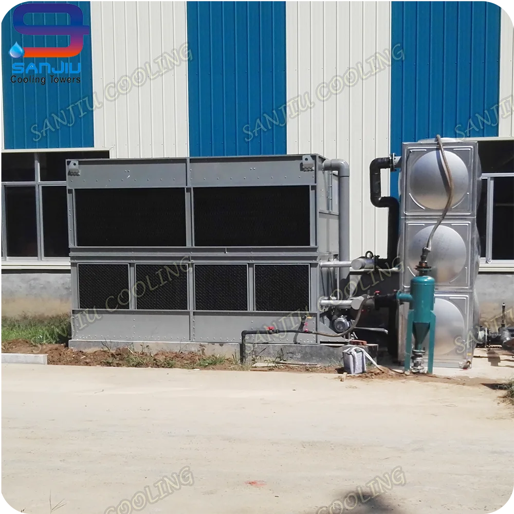 183 тонны Superdyma Flow GHM-5150 Not FRP закрытого типа, Малый индуцированный проект охлаждающей башни