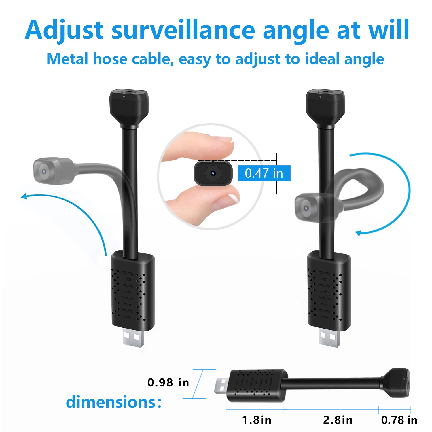 U22 Mini 1080P Wi-Fi USB камера ночного видения видеорегистратор Цифровой микро Датчик движения Поддержка 128 Гб TF карты