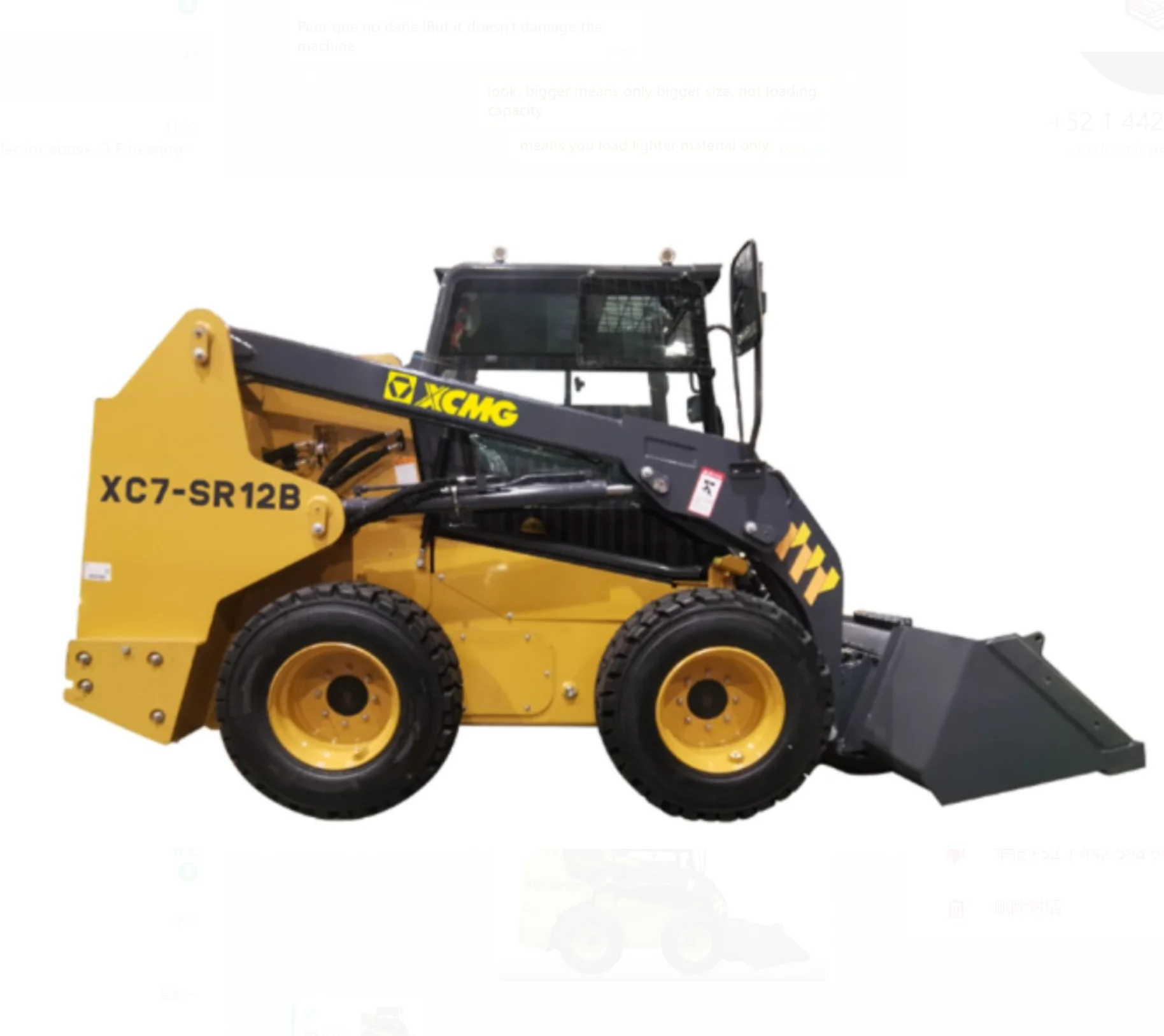hot sale brand new 1.2ton skid steer loader for sale