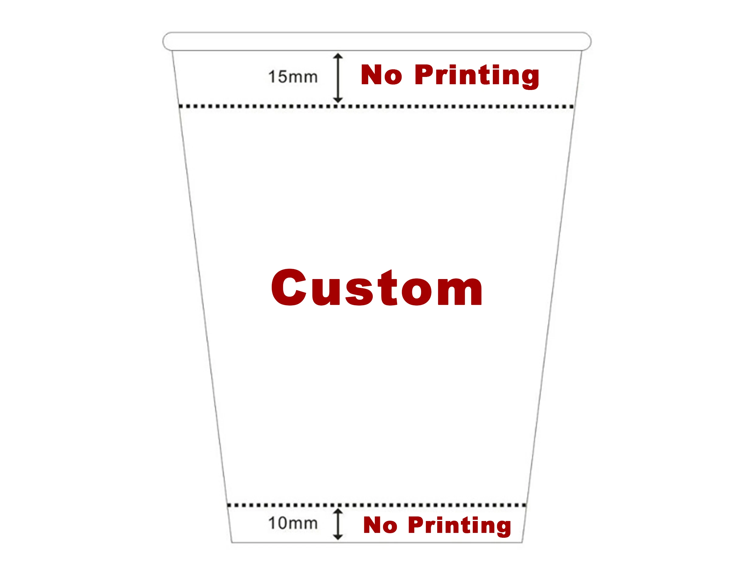 custom single wall ice cream plastic paper cup raw materials paper cups with lid