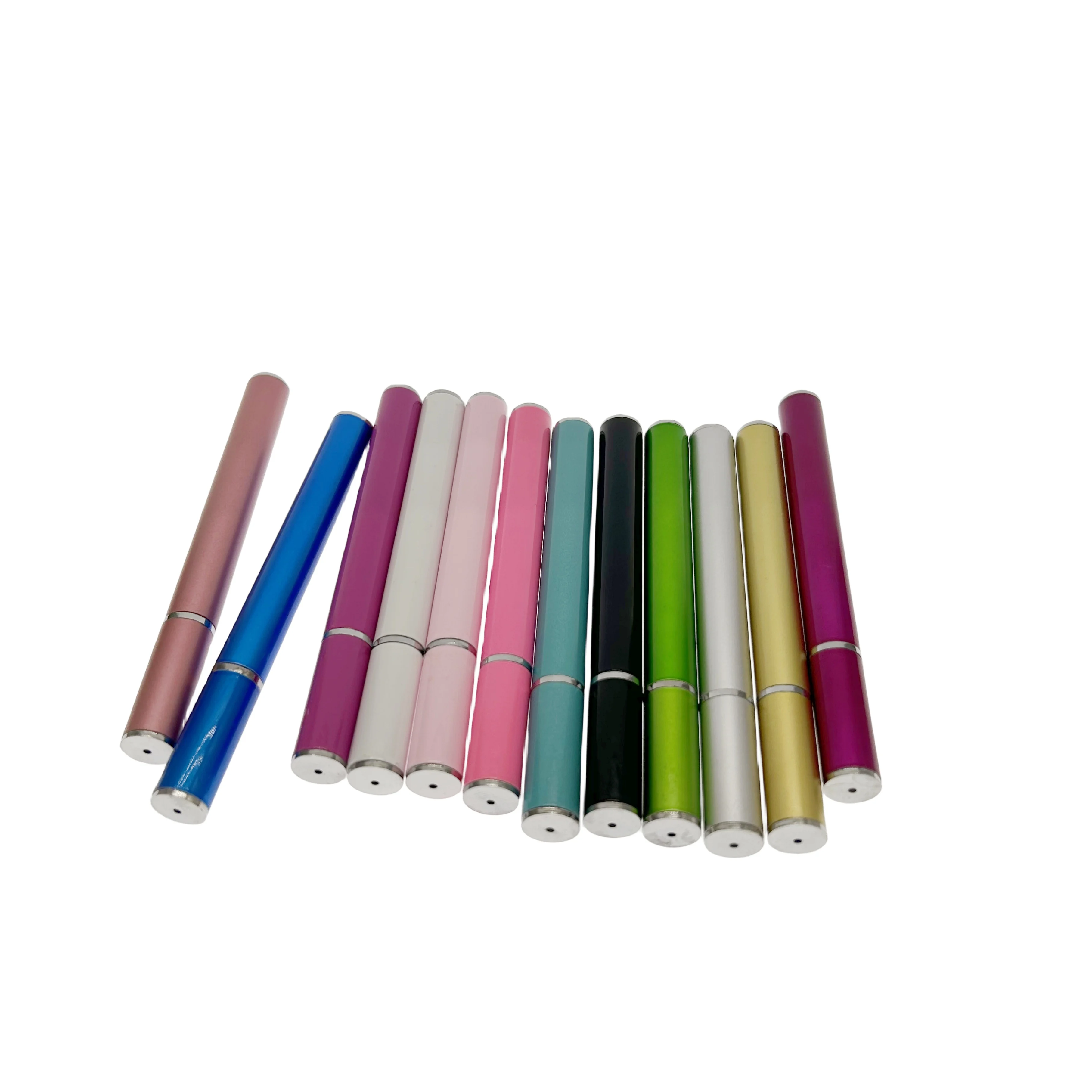 OEM Retractable reusable portable eyelash brow mascara brushes lash spoolie