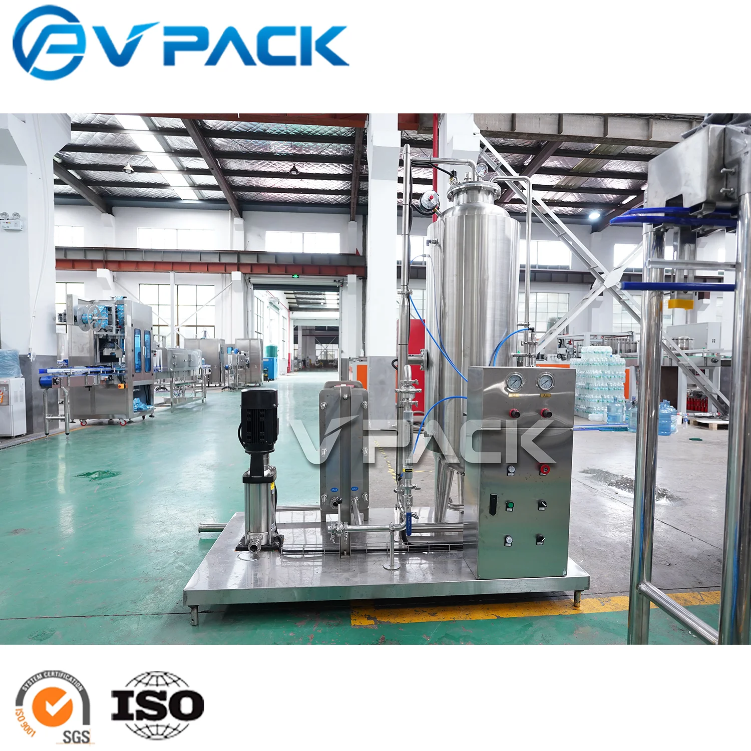 Coke carbonated beverage filling line 4000BPH Automatic Bottle Beverage Filling Machine High filling accuracy New equipment