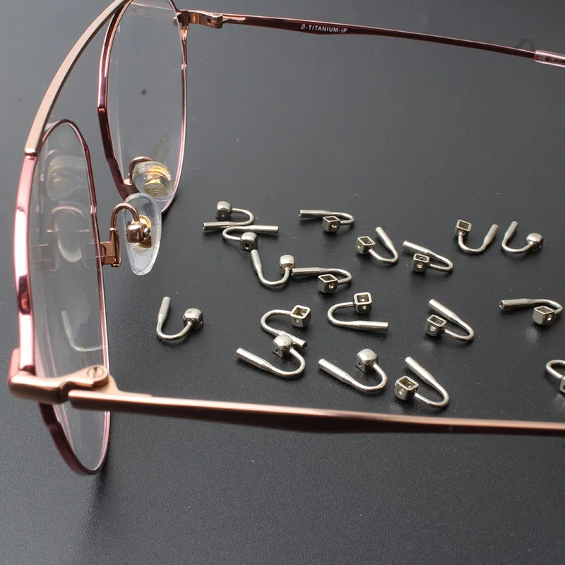Nose Brackets Nose Arm Cup Spectacle Spare Parts Eyeglass Accessories eyeglass hinge eyewears parts temple hinge glasses tips