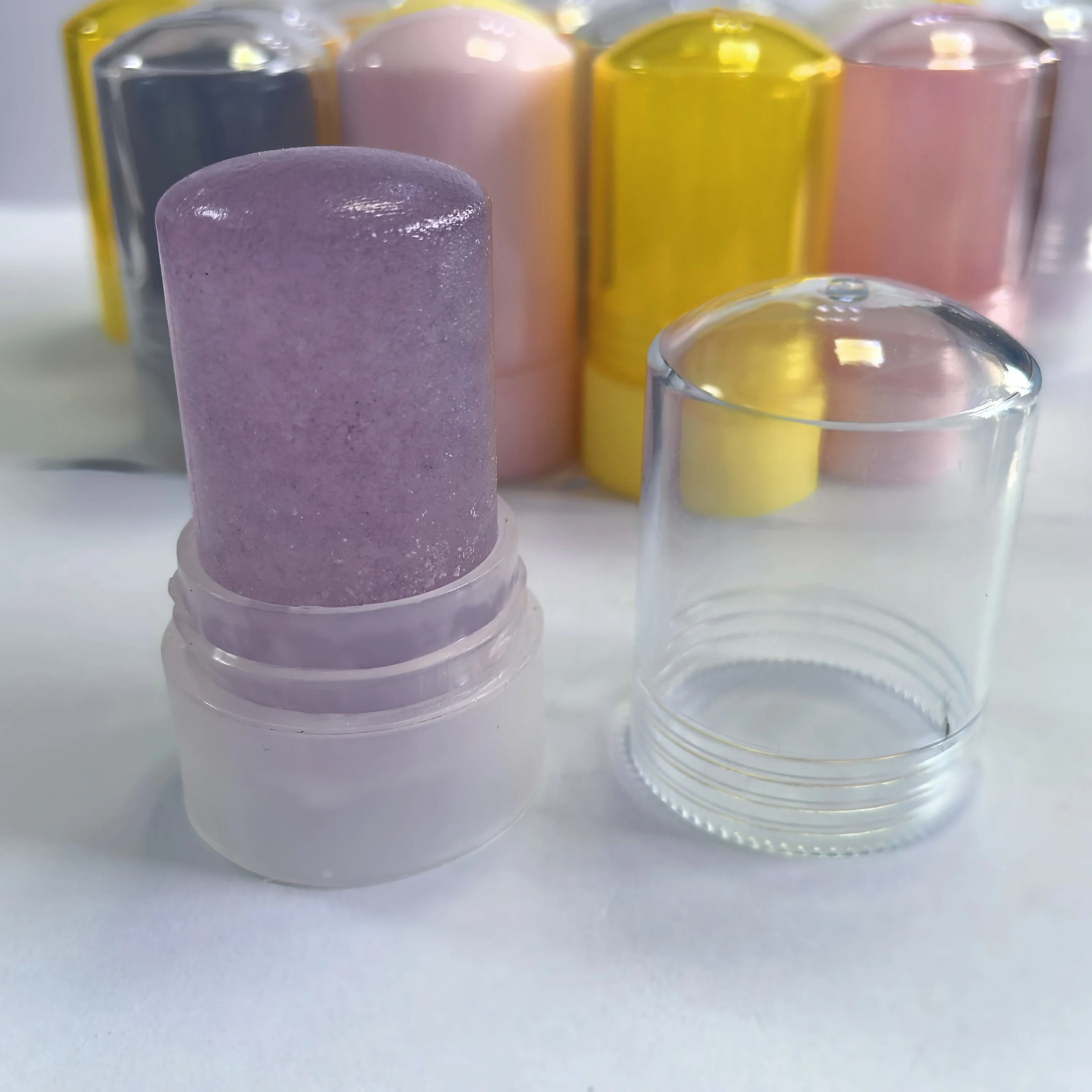 Hot selling deodorizing and antiperspirant natural mineral potassium alum crystal stone 5g 25g 40g 60g 75g 90g 120g OEM/ODM
