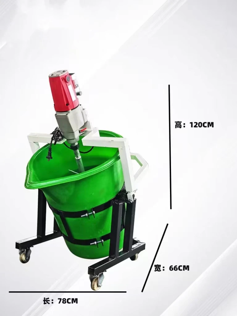 New Small Portable Cement Mixer 100L Mini Concrete Mixer for Construction