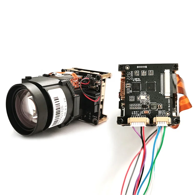 Xmeye XM-80HE20PS-S 10X Optical Zoom 5-50mm Lens HI3516EV100+2235 2MP IP Camera  Board Module