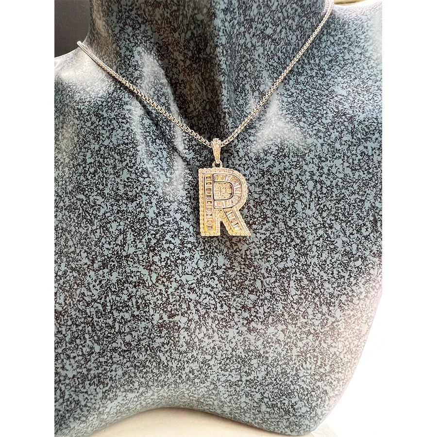 Wholesale Letter Beads Initial Pendants Alphabet Charms for Jewelry Making 20mm