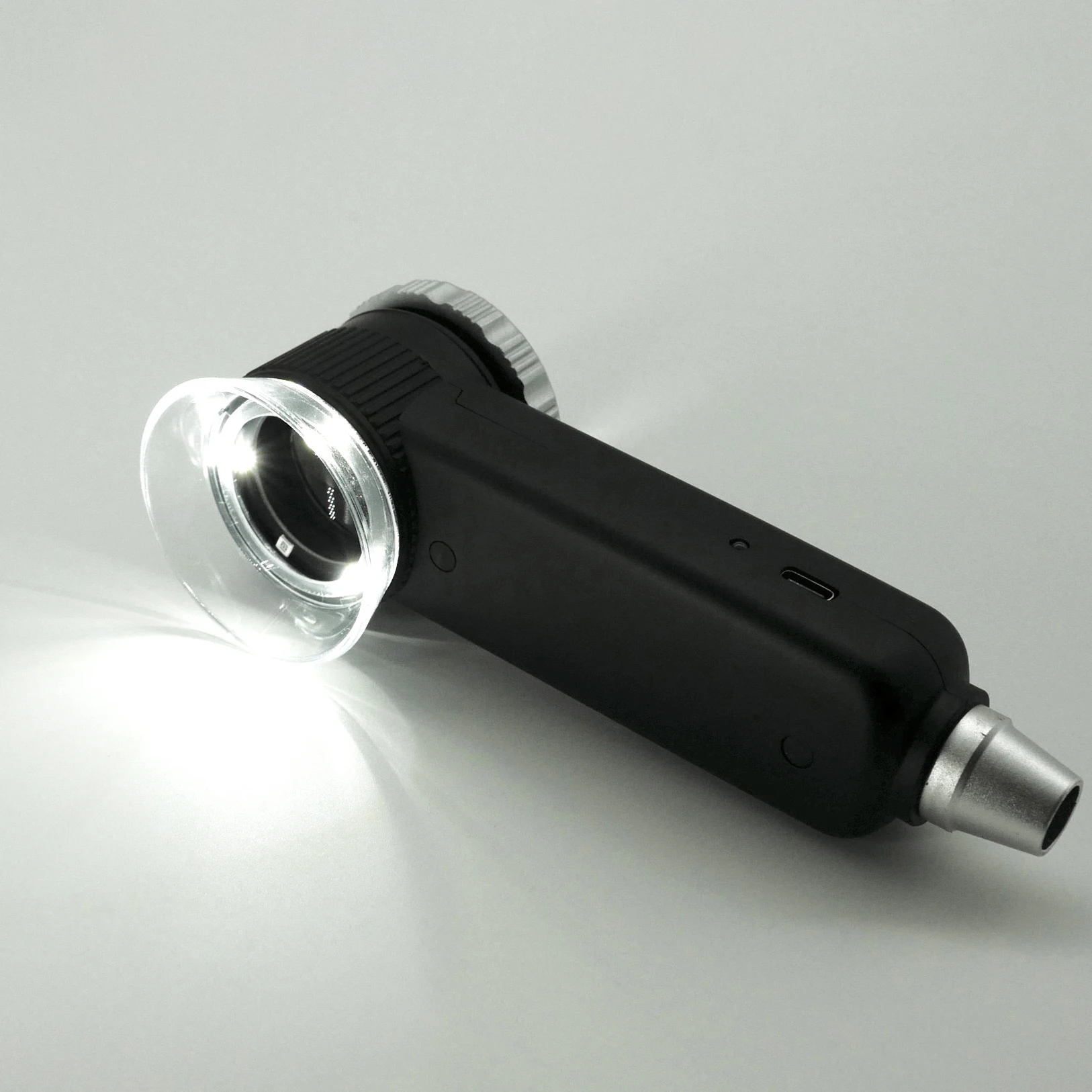 Magnifier Glasses Portable With Led 3 Lights High-power 30X Zoom Optical lenses Multi Function Repair Appraisal Magnifying Glass