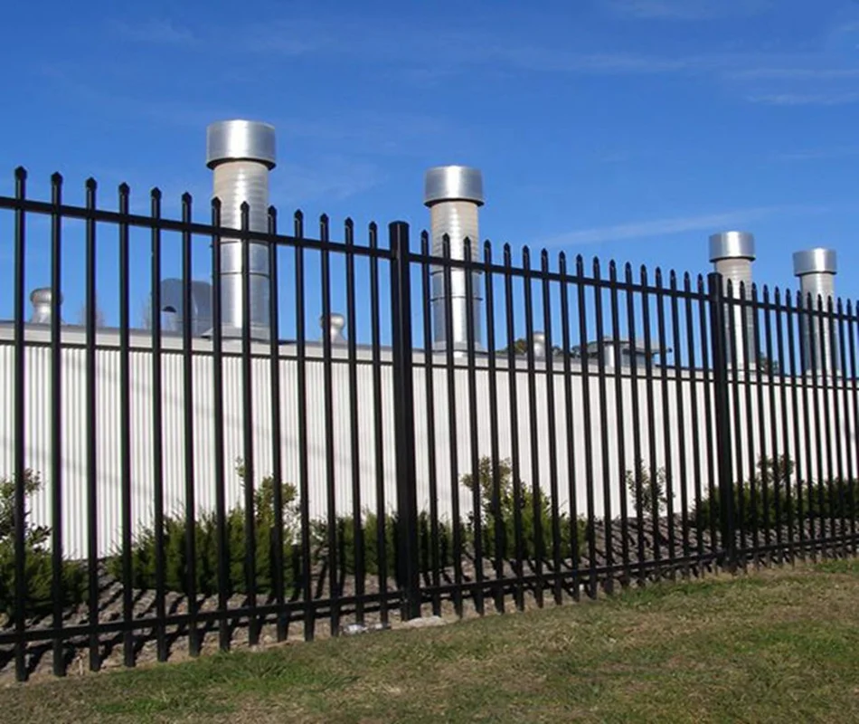 China Factory Supply Best Price High Quality  Faux Wrought Iron Railing Decorative Fence  Steel Fence