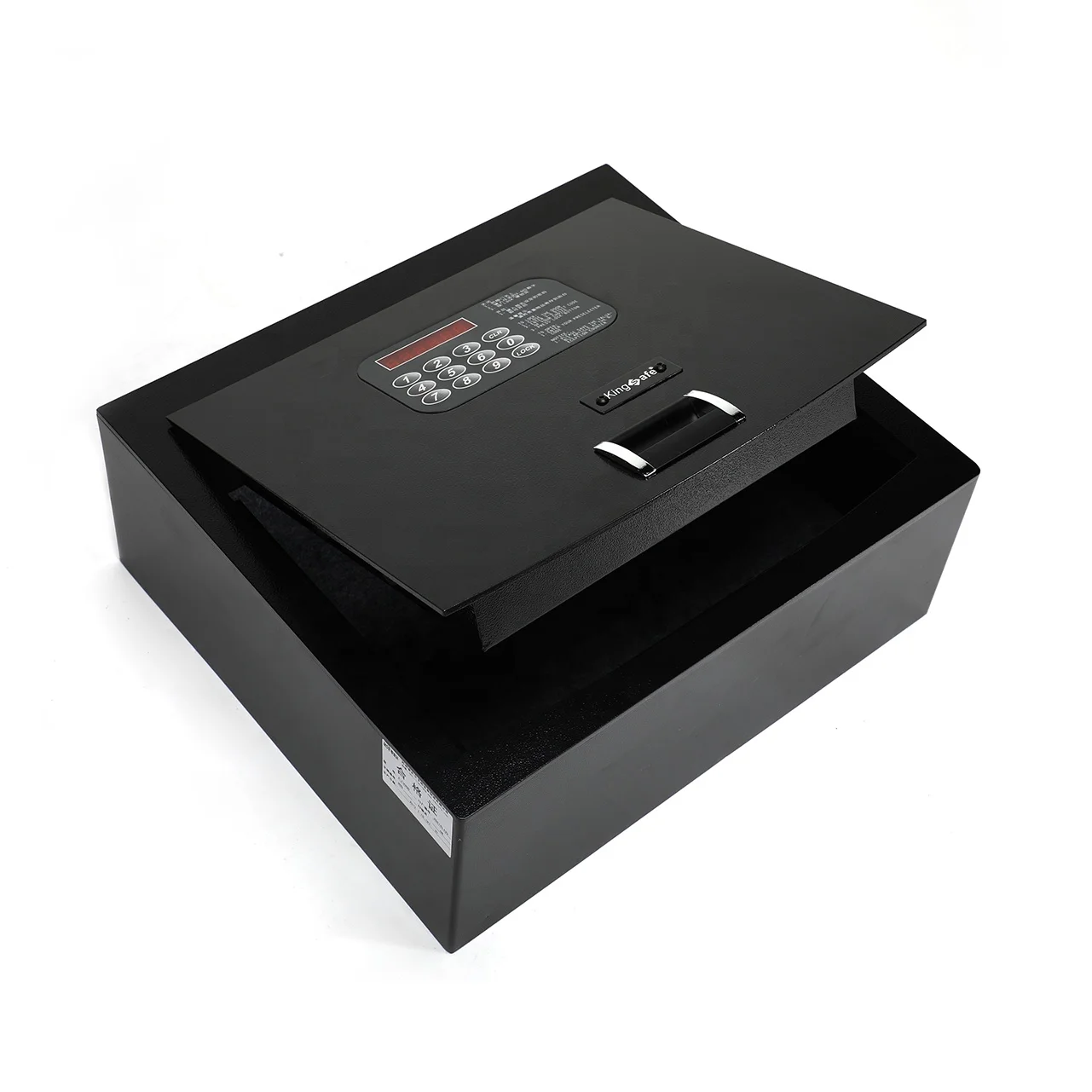 Electronic 15 inch laptop size safe digital hotel room safe box with master passwords (1600427835815)