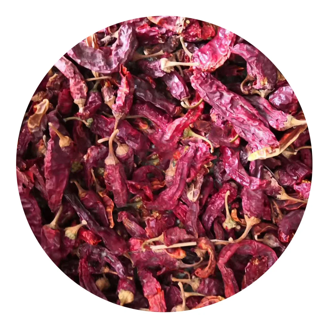 Паприка нарезанный 200 Аста малинового цвета Pimientos dulces picados красного