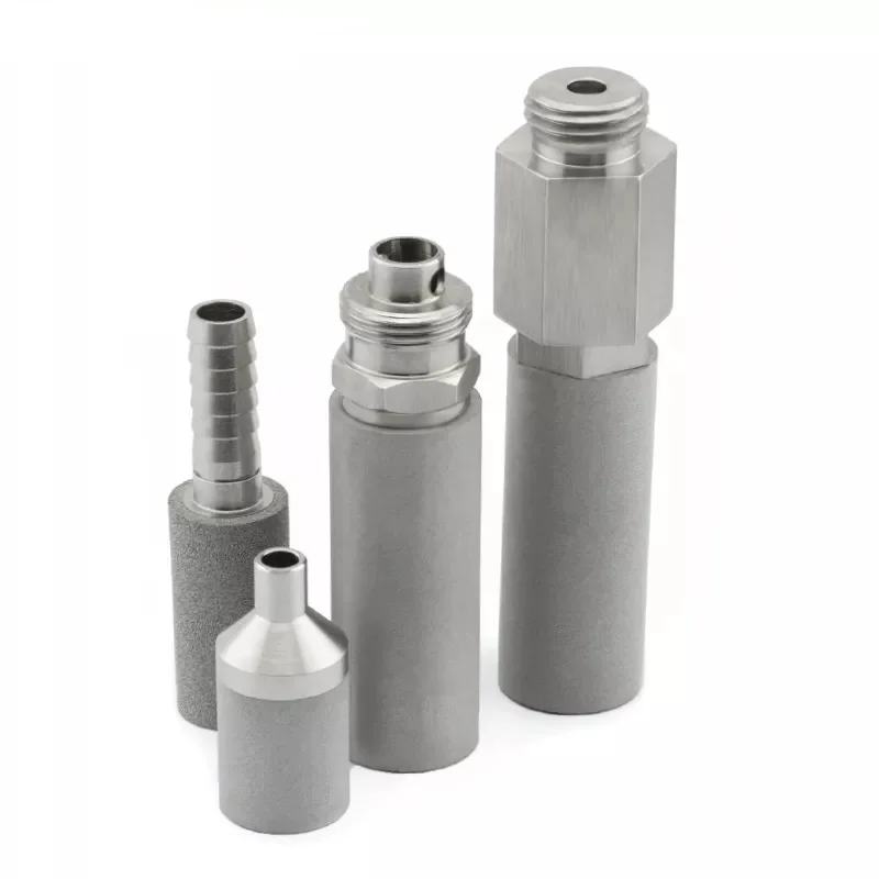 High precision 2 5 micron 316 stainless steel sinter distributor ozone bubble generator for aquarium