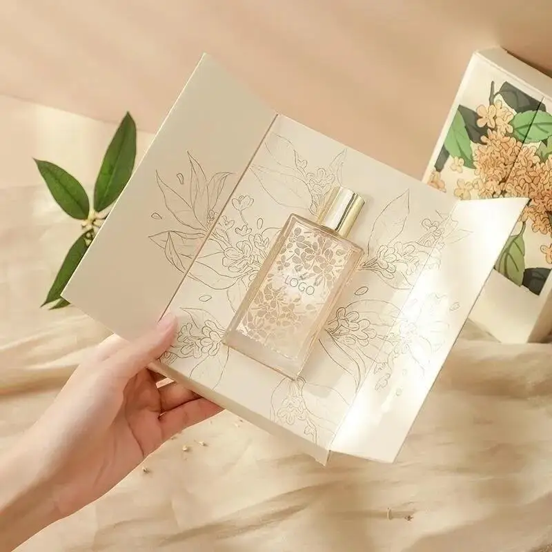 Custom perfume bottle with box packaging luxury perfume bottle empty perfume bottle 50ml