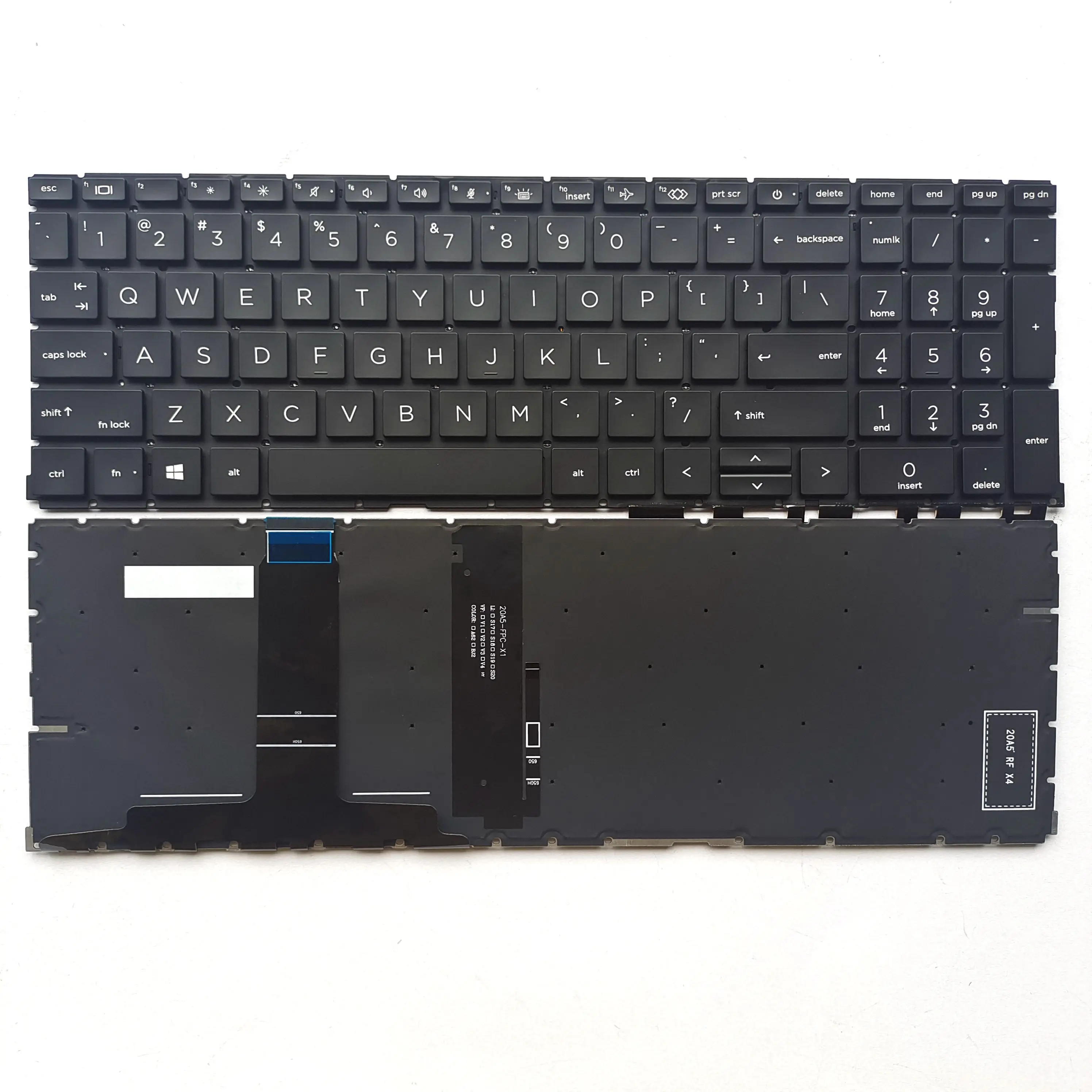 Новая Клавиатура для ноутбука сменная Клавиатура для ноутбука для HP 450 G8 455R G8 ZHAN 66 HSN-Q27C-5 с подсветкой