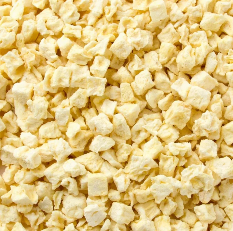 Chinese Freeze Dried Diced Pineapple FD Pineapple