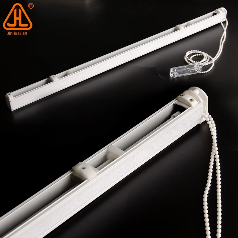Aluminium Roman Blind Track Roman Blinds Track Silent Roman Curtain Blind for Hotel and Cafe Windows