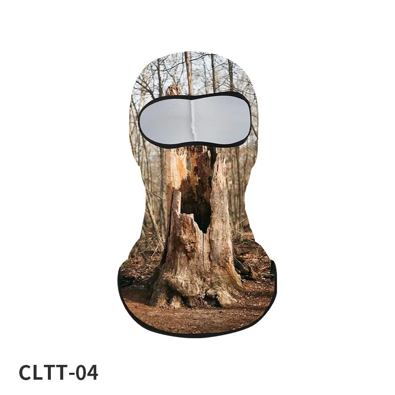 Wholesale cloth fabric black hacker children cagoule customized protective motorcycle balaclava ski mask face shield hoods maker