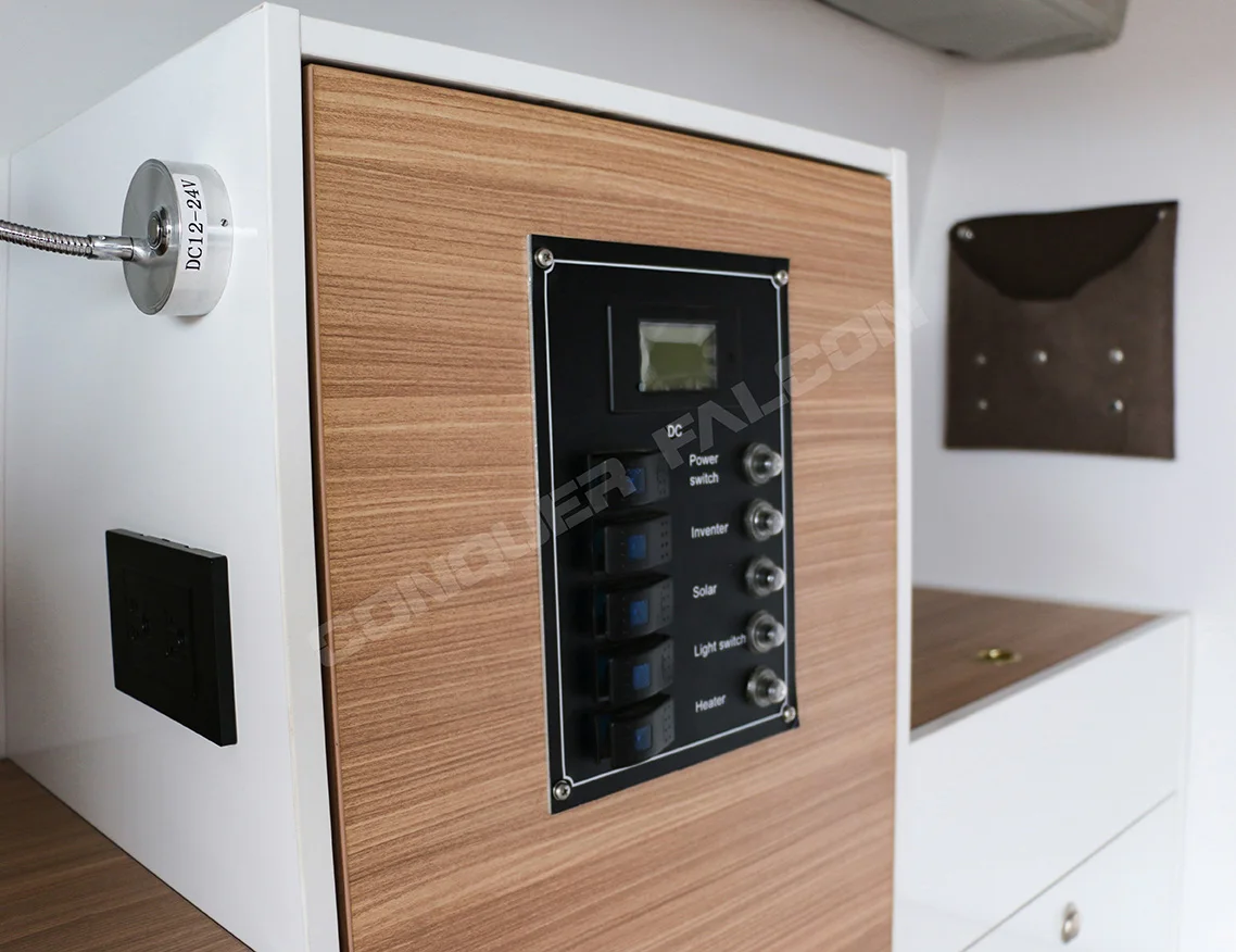 Mini Lightweight Teardrop Camper Trailer Easy to Tow  for Outdoor Camping Sleeps 2