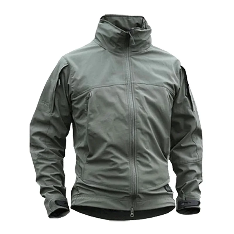 Wholesale Lightweight Urban Tactical Soft Shell Andes Tactical Jacket Windproof Waterproof Jacket Manufacturer