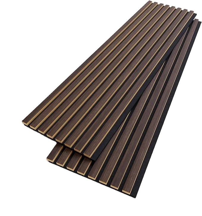Diffusion Wall Panels, Decorative Sound Proof Panels for Home Office Studio Room Wood Acoustic Slat Panels