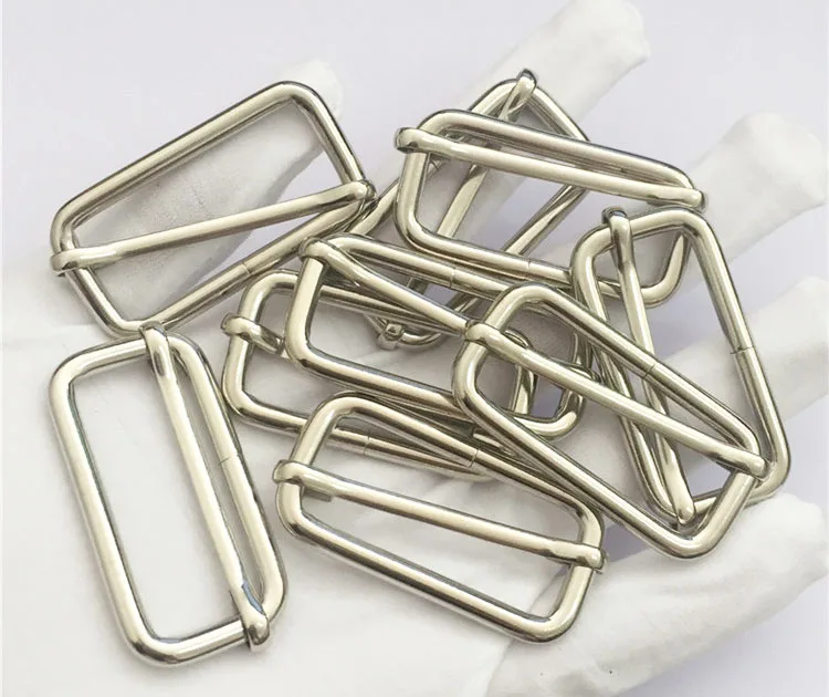 Металлическая пряжка triglide lides прямоугольная Регулируемая лямка скользящая Пряжка для чемоданов и сумок