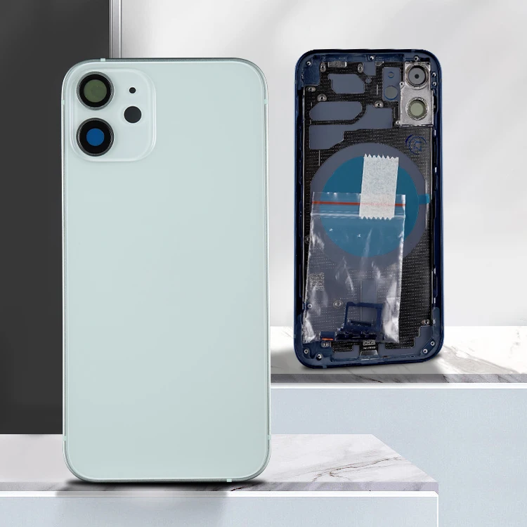 Accessories Wholesale For Iphone 12 Pro Mini Original Battery Back Cover Housing Replacement For Iphone 12 Mini Back Cover Glass