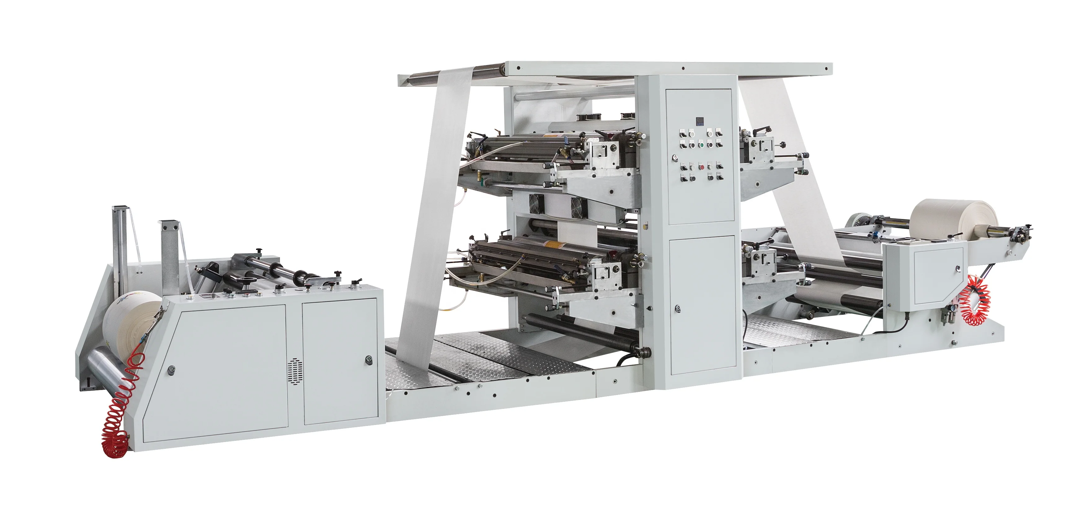 Low Price and efficiency LST-21400 2 color Flexo Flexible letterpress printing machine from China.