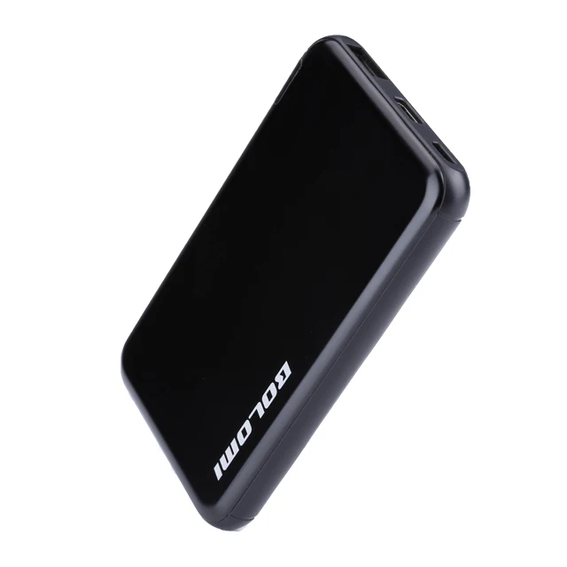2020 New Arrivals Portable Powerbank Ultra-thin Polymer Custom Your Own Logo Mini Wireless Charger 5000 Mah Mobile Power Bank