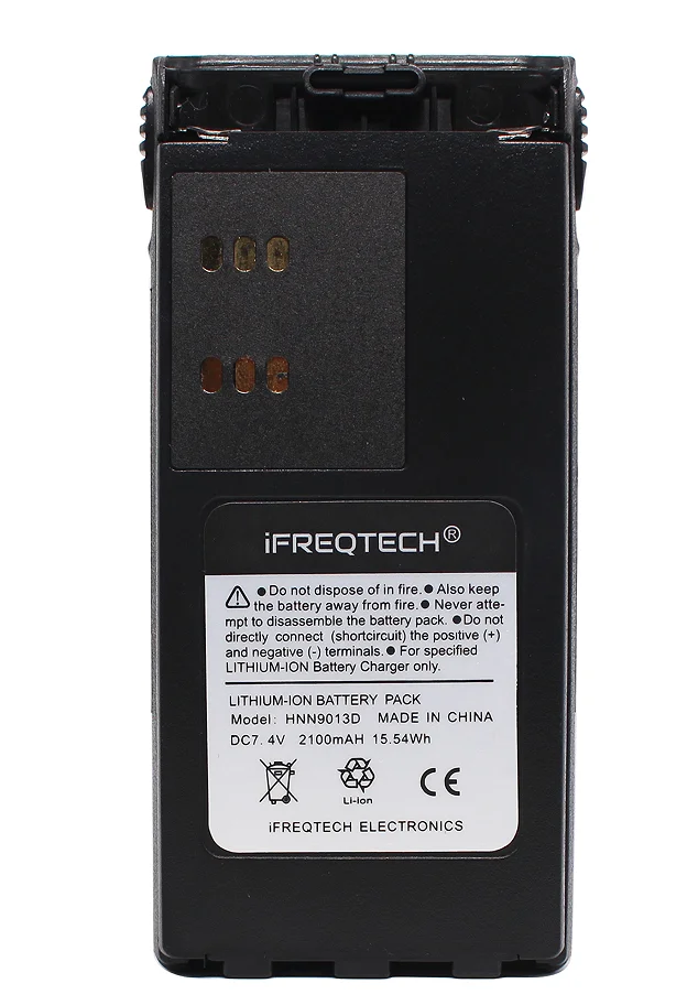 HNN9013 HNN9013DR PMNN4158AR 1500mAh/1800mAh Li-Ion Battery for GP340 GP640 Two-Way Radio