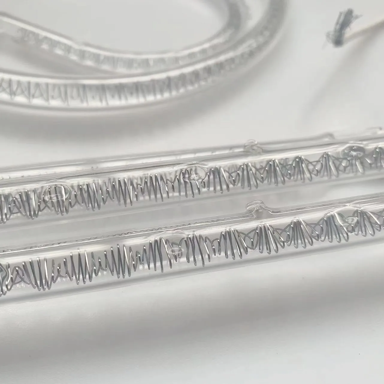 Heat resistance clear star filament quartz tube short wave halogen infrared heat lamp for bathroom