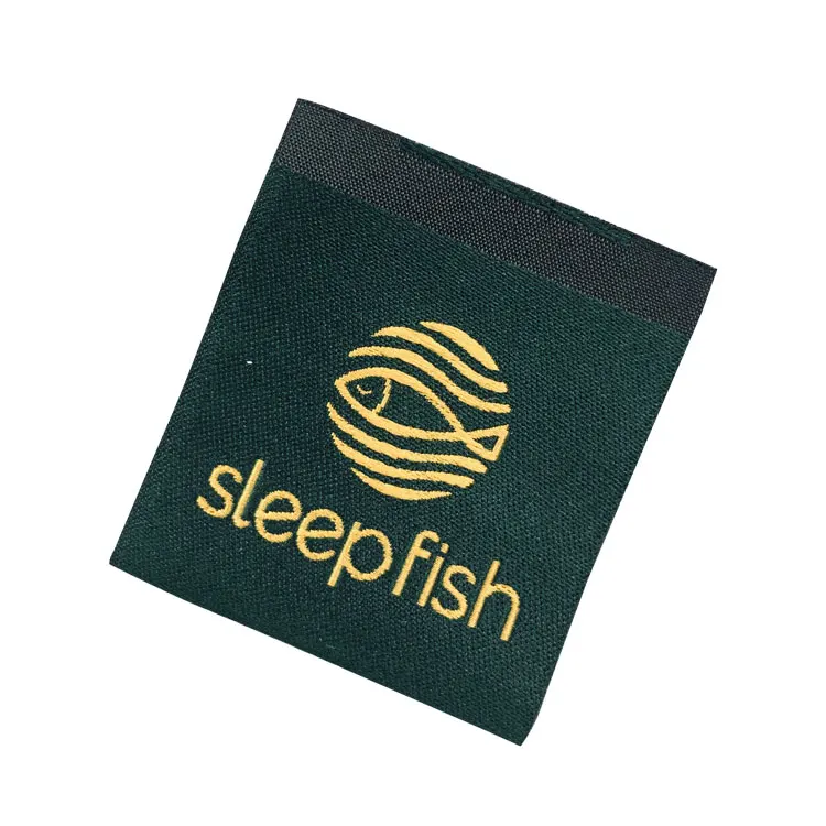 Manufactory Custom Cheap Fashion Design Hemp Woven Labels For Clothing With Factory Direct Sale Price