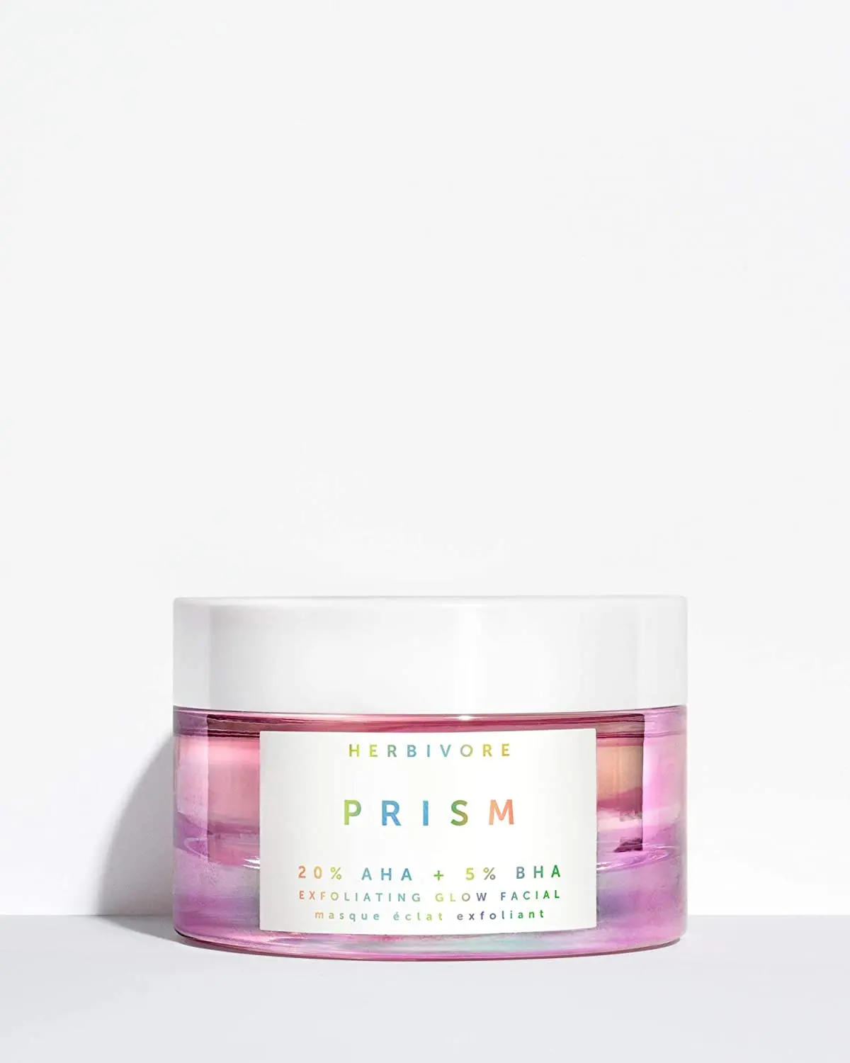 QQLR Hot Selling Private Label Natural Prism AHA + 5% BHA Exfoliating Glow Facial Clean Beauty Exfoliating Mask