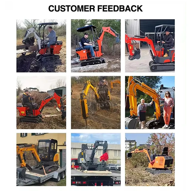 Cheap Mini Excavator China Wholesale Small Digger 1 Ton 2 Ton 1.8 Ton 3 Ton 3.5 Ton Prices With Thumb Bucket