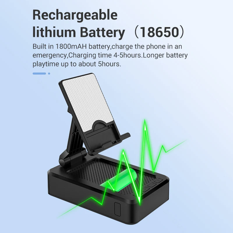 2022Newest cell smart mobile phone holders with speaker customize flexible adjustable desk stand for ipad accessories adjustable