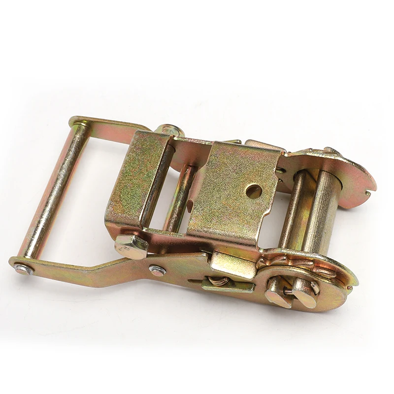 Горячая Распродажа, металлическая трещоточная Пряжка 1,5 дюйма 3000 кг для завязывания ремня со стальной ручкой